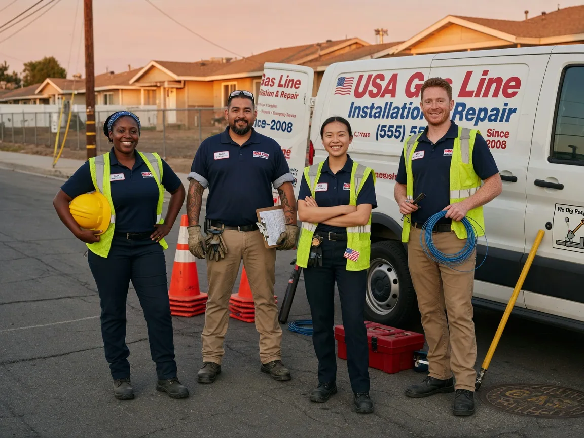 Gas Line Installation company in Willits, CA